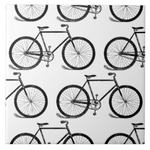 Antike Fahrräder Vintage-Fahrrad-Kunst CUSTOM-HINT Fliese