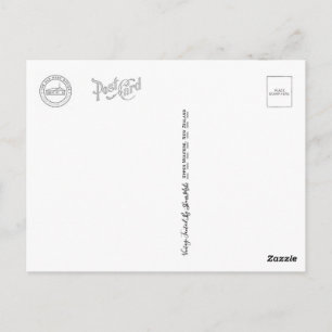 Antike Fantail Postkarte