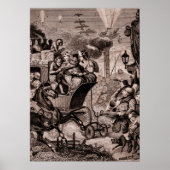 Antike Fantasy-Drucke Vintage-Satire und Steampunk Poster (Vorne)