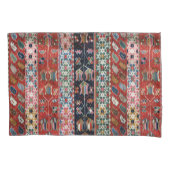 Antike farbenfrohe persische Kilim Rug Kissenbezug (Vorderseite-Links)