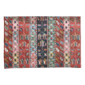 Antike farbenfrohe persische Kilim Rug Kissenbezug (Vorderseite-Rechts)