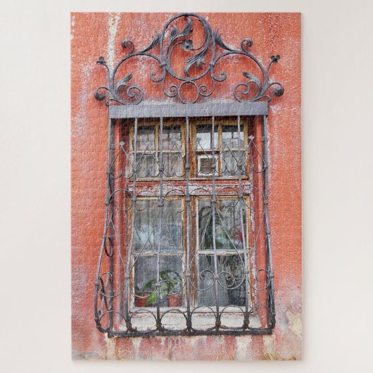 Antike Fenstergitter Puzzle (Vertikal)