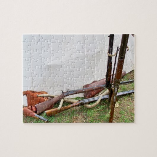 Antike Feuerwaffen Puzzle (Horizontal)