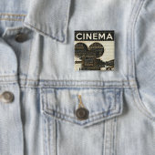 Antike Filmkamera Button (Beispiel)