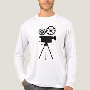 Antike Filmspule eines Filmkameras Stativ Tri-Blend Shirt