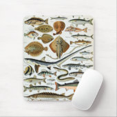 Antike Fische der Welt Mousepad (Mit Mouse)