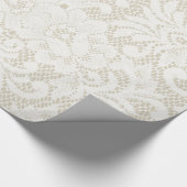 Antike Fläche Geschenkpapier (Ecke)