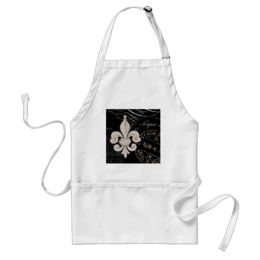 Antike Fleur-de-Lis-Schürze Schürze (Vorne)