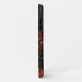 Antike florale Stillleben und französische Schrift Case-Mate iPhone Hülle (Hinten/Links)