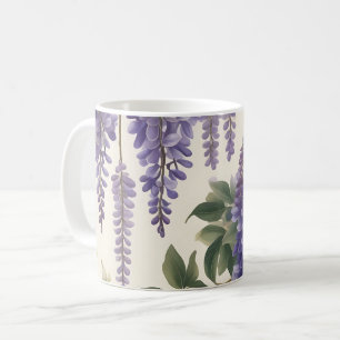 Antike Florale Wisteria Kaffeetasse