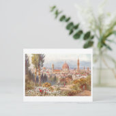 Antike Florentiner Skyline Postkarte (Stehend Vorderseite)