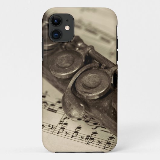 Antike Flöte Case-Mate iPhone Hülle (Rückseite)