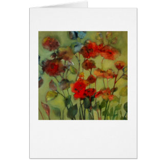 Antike Flowers II ・ Michelle Abrams - card