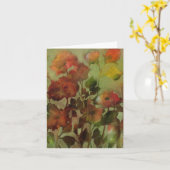 Antike Flowers ・ Michelle Abrams - card Karte (Gelbe Blume)