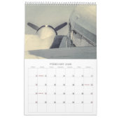 Antike Flugzeuge Flugzeuge 12-monatiger Kalender (Feb 2026)