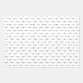 Antike Flugzeuge Luftfahrt Kunst-CUSTOM-FARBE Geschenkpapier Set (Vorderseite 3)