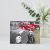 Antike Ford-Automobile Postkarte (Stehend Vorderseite)