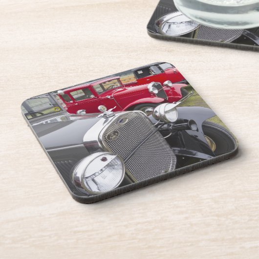 Antike Ford-Autos Getränkeuntersetzer (Linke Seite)