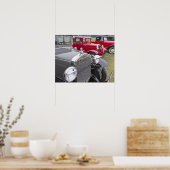 Antike Ford-Autos Poster (Küche)