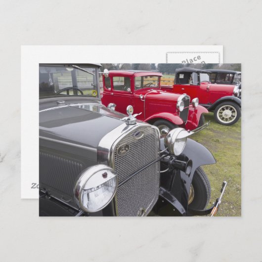 Antike Ford-Autos Postkarte (Vorne/Hinten)