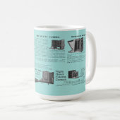 Antike Fotografie-Fotografie-Kamera Kaffeetasse (VorderseiteRechts)