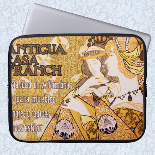 Antike Franch-Villa Laptopschutzhülle