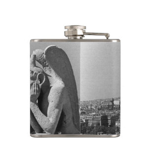 Antike Frankreich Paris Notre-Dame-Kathedrale Denk Flachmann