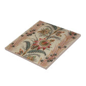 Antike französische Blume Feather Pattern Fliese (Seite)