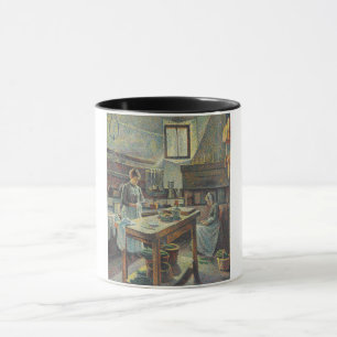 Antike französische Küche Tasse