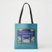 Antike französische Lavendelseife Tasche (Vorderseite)