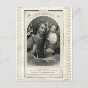 Antike französische Postkarte