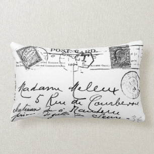 Antike französische Postkarten-Briefmarken Paris K Lendenkissen