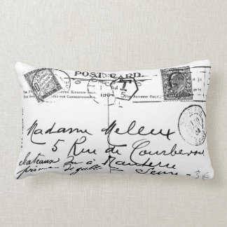 Antike französische Postkarten-Briefmarken Paris K Lendenkissen