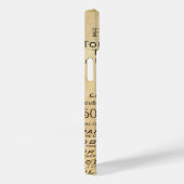 Antike französische Rose Case-Mate iPhone Hülle (Rückseite / Rechts)