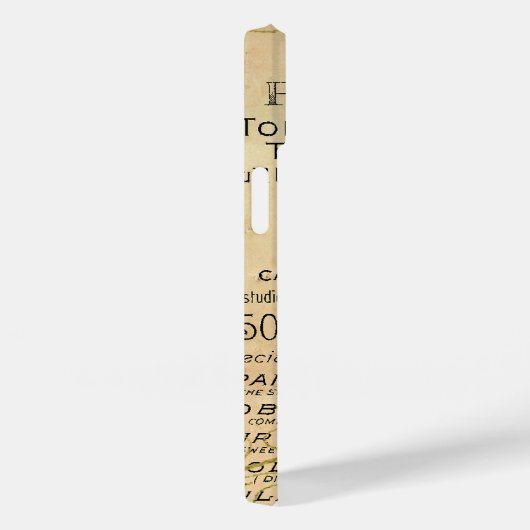 Antike französische Rose Case-Mate iPhone Hülle (Rückseite / Rechts)