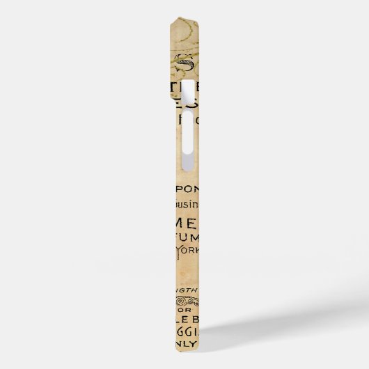 Antike französische Rose Case-Mate iPhone Hülle (Rückseite / Links)