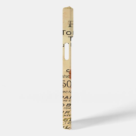 Antike französische Rose Case-Mate iPhone Hülle (Rückseite / Rechts)