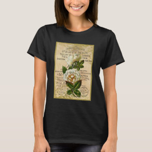 Antike französische Rose T-Shirt