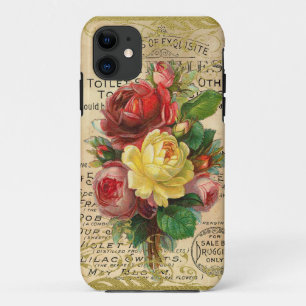 Antike französische Rosen Case-Mate iPhone Hülle