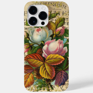 Antike französische Rosen Case-Mate iPhone 14 Pro Max Hülle