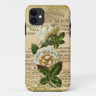 Antike französische Rosen iPhone 11 Hülle