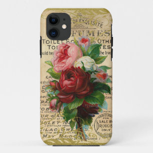Antike französische Rosen Case-Mate iPhone Hülle