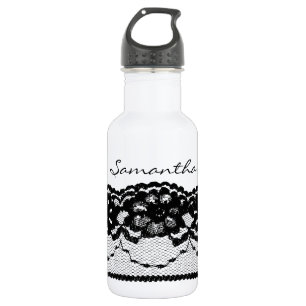 Antike französische Spitze Edelstahlflasche
