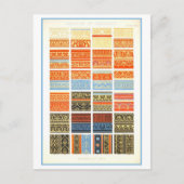 Antike Fresco-Designs aus Pompeji Postkarte (Vorderseite)