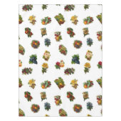 Antike Früchte & Blumen Tischdecke (Vorderseite)