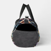 Antike Frühlingsblumen und Schmetterlinge Duffle Bag (Rechts)