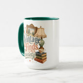 Antike Fundstücke Cottagecore Schätze Tasse (Vorderseite Links)