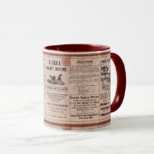 Antike füttern Kanister Tasse (VorderseiteRechts)