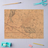 Antike Galaxie Karte Design 5 Seidenpapier (Basteln)