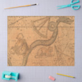 Antike Galaxie Karte Serie Design 3 Seidenpapier (Basteln)